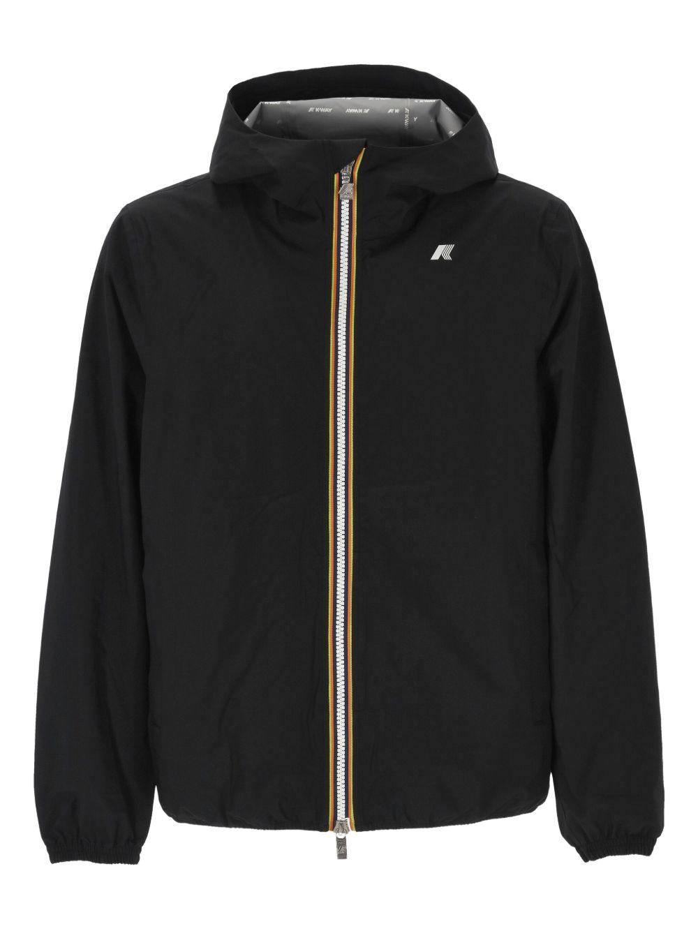 Giubbino jack stretch dot nero