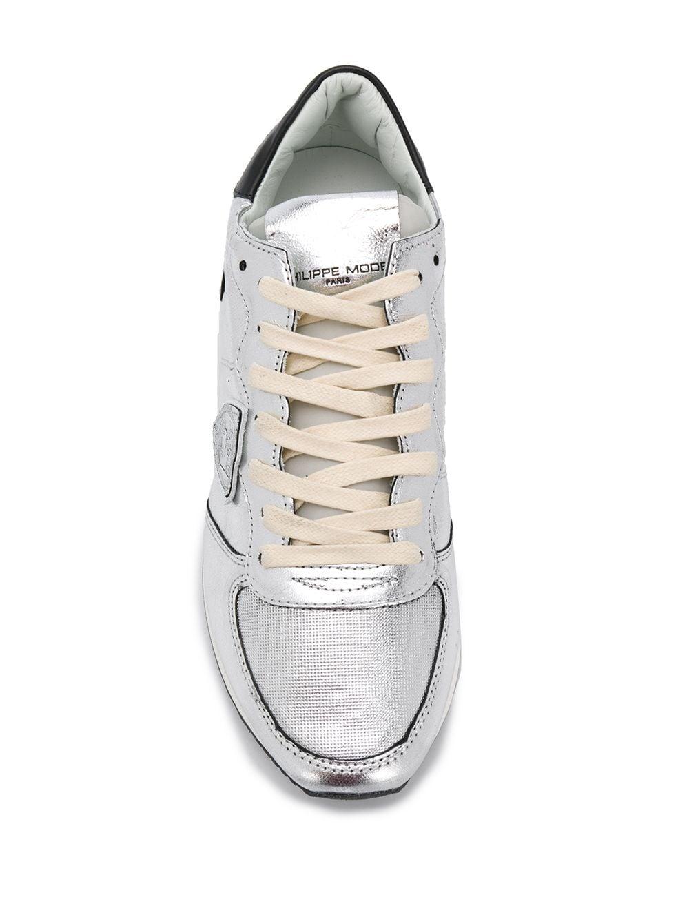 Sneakers trpx argento donna TZLD M007 ARGENTO PHILIPPE MODEL
