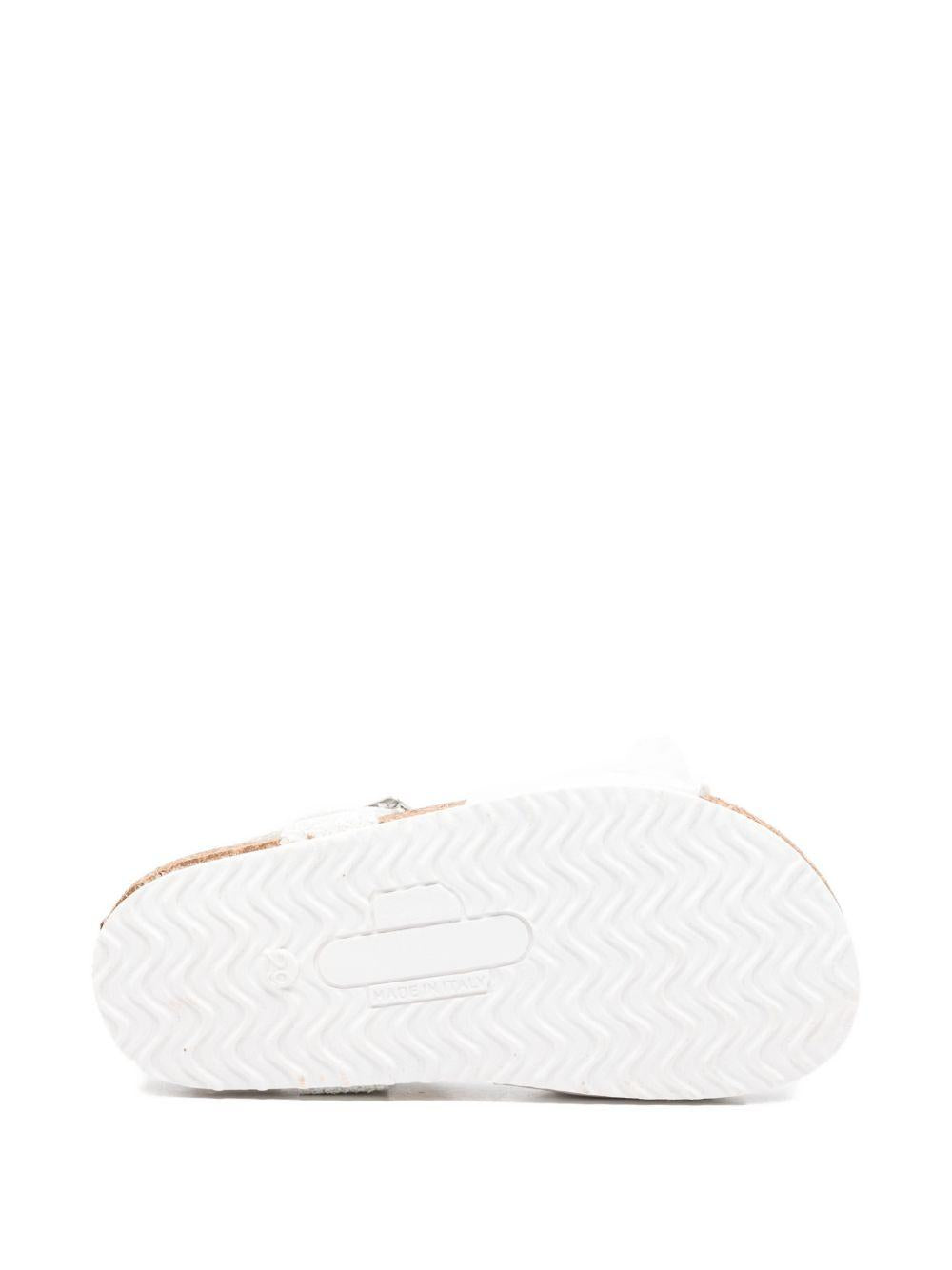 Sandali con fibbia e rouches 83G0117708 0001 MONNALISA KIDS