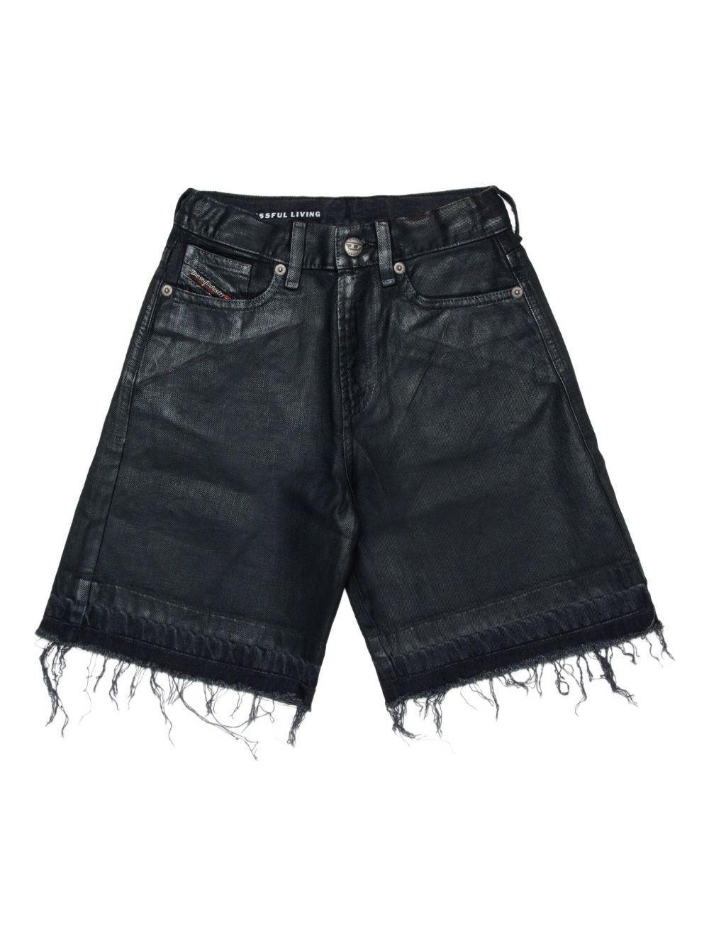 Shorts in Denim D-Argjx con Logo Posteriore - Preludio Moda