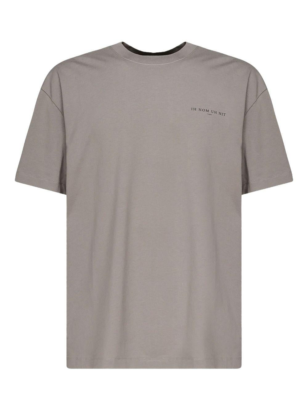T-shirt grigio mask authentic retro