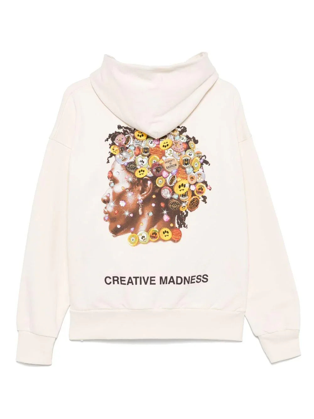 Felpa vaniglia creative madness - Preludio Moda