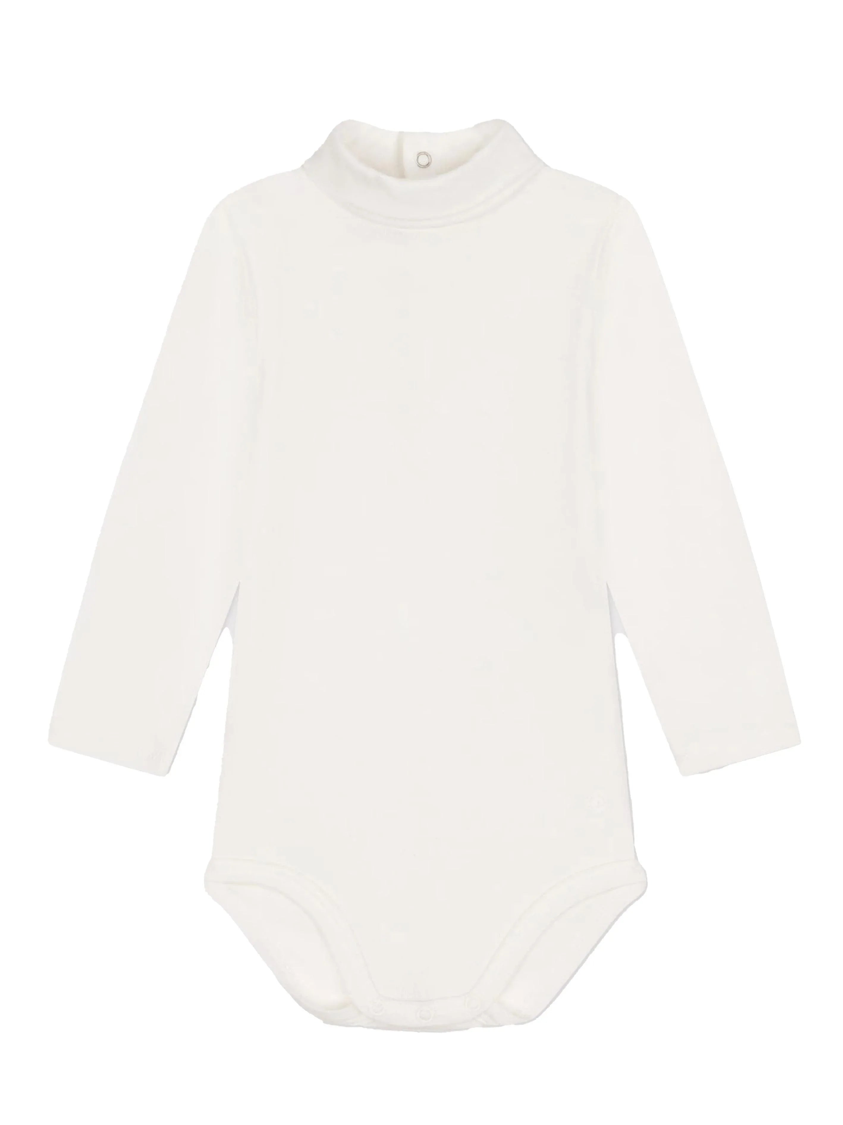 Body bianco a manica lunghe neonata - Preludio Moda