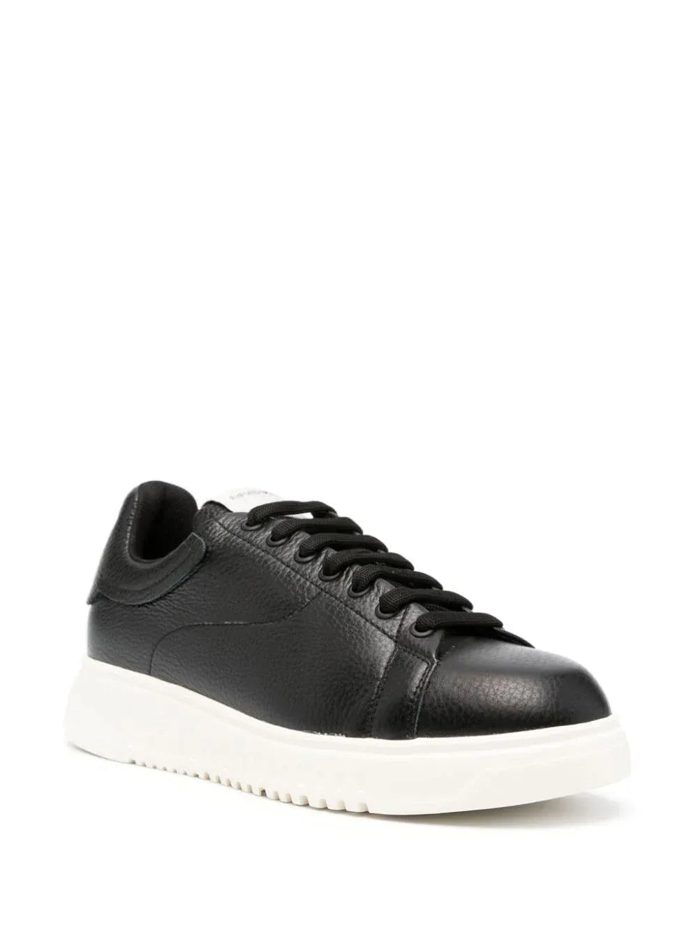 Sneakers in pelle bottolata nera - Preludio Moda