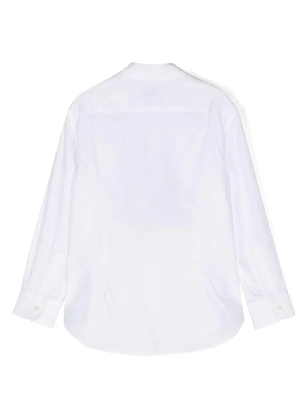 Camicia bianca ricamo Pegaso - Preludio Moda