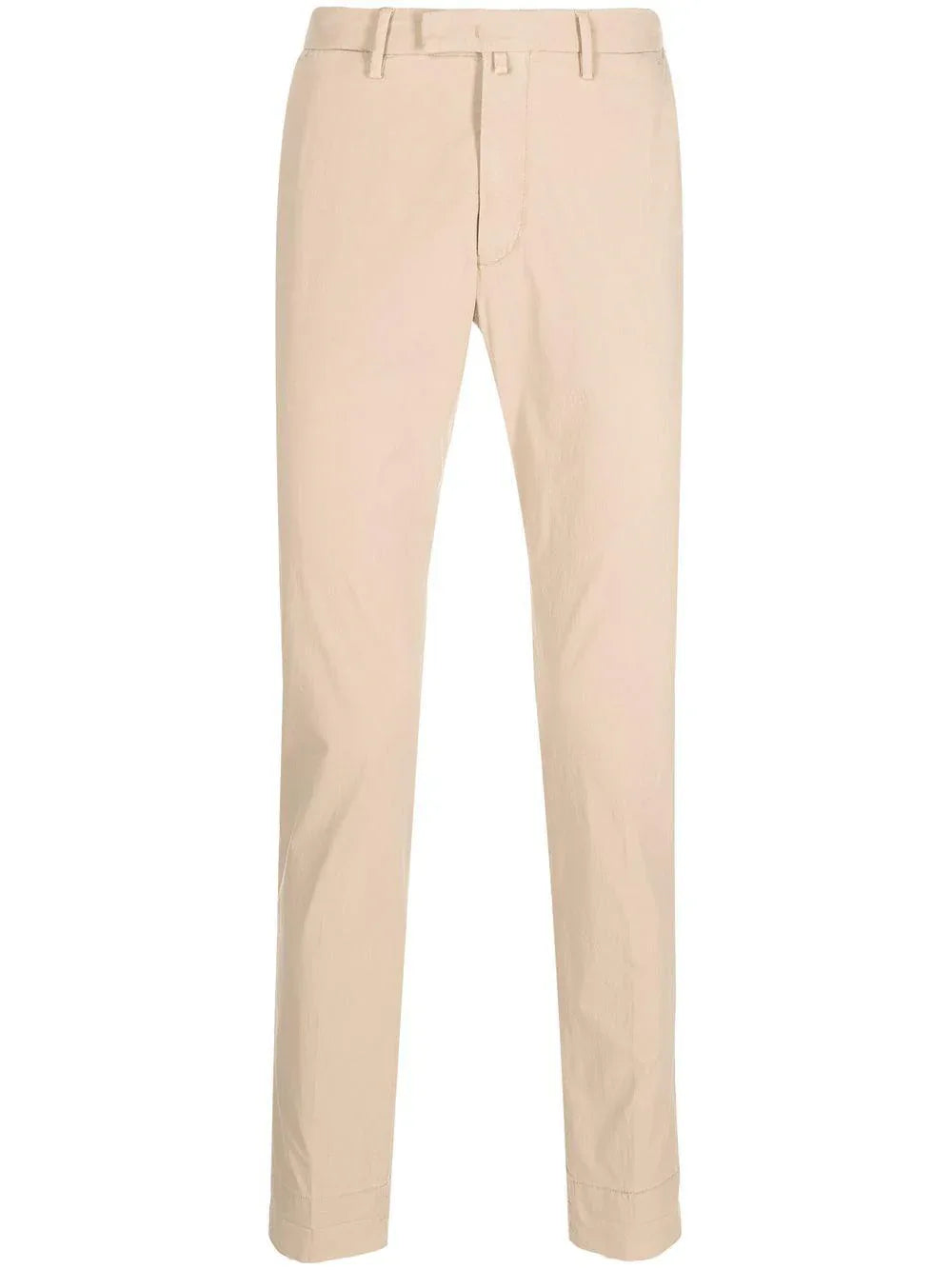 Pantalone in tinta unita cinque tasche beige - Preludio Moda