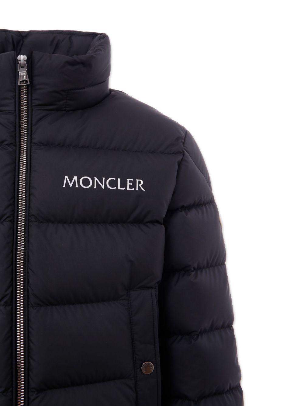 Piumino Imbottito in Poliestere con Cappuccio Estraibile K29541A00026597X2 999 MONCLER KIDS