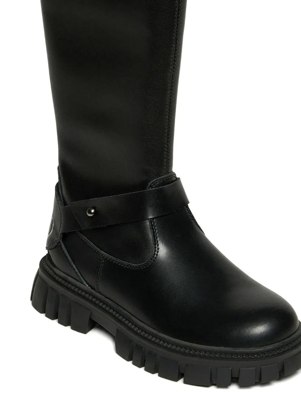 Stivali D-Hammer con Zip Laterale e Suola Antiscivolo - Preludio Moda