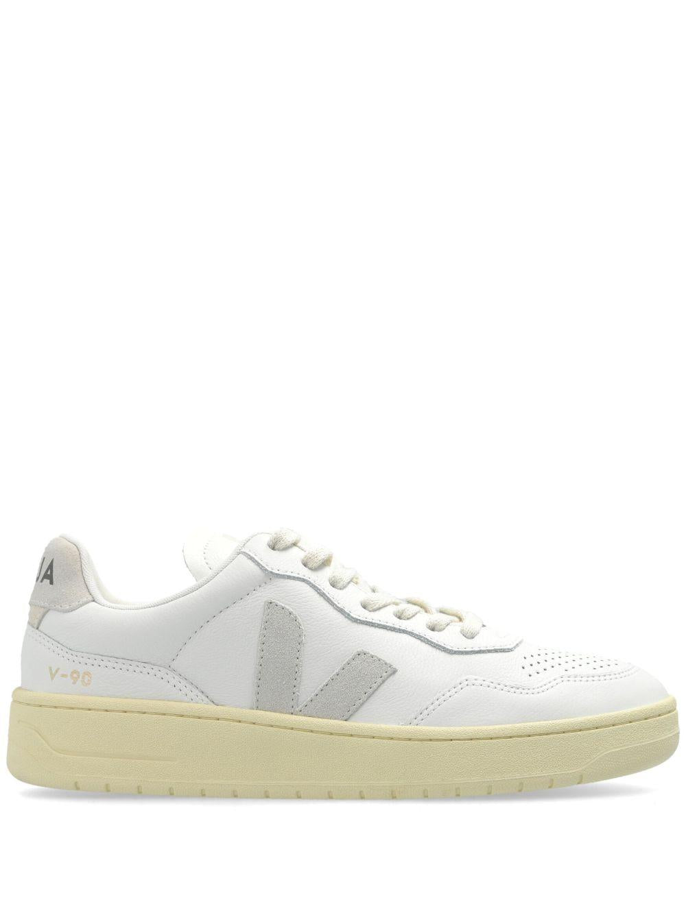 Sneakers v-90 bianche/grigio VD2003655 EXTRAWHITENATURAL VEJA