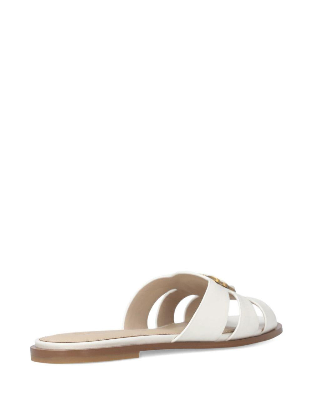 Sandali slider con fibbia metallica SD0463P001 Z12 PINKO