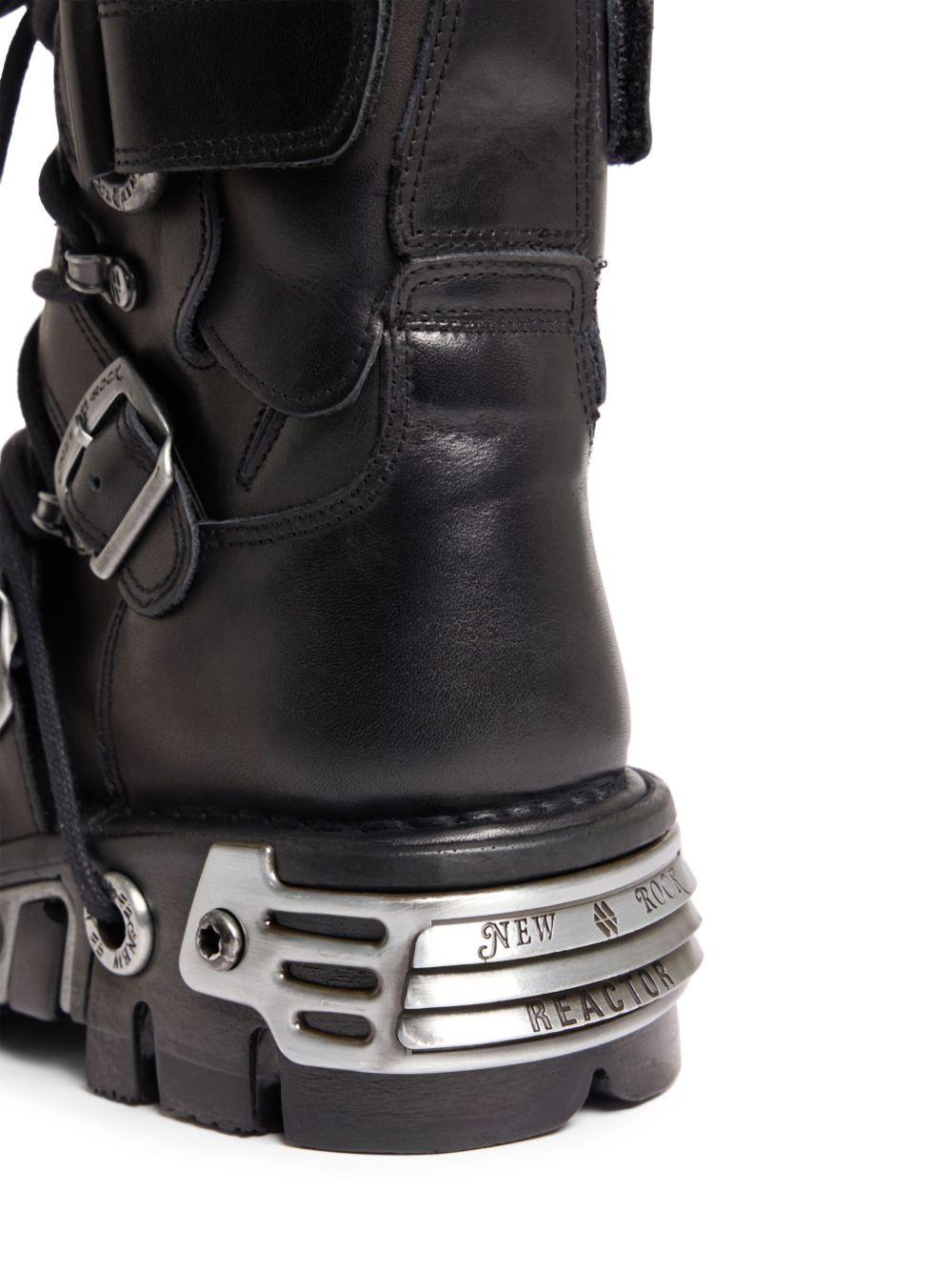 Stivale Botte RABANNE x NEW ROCK nero