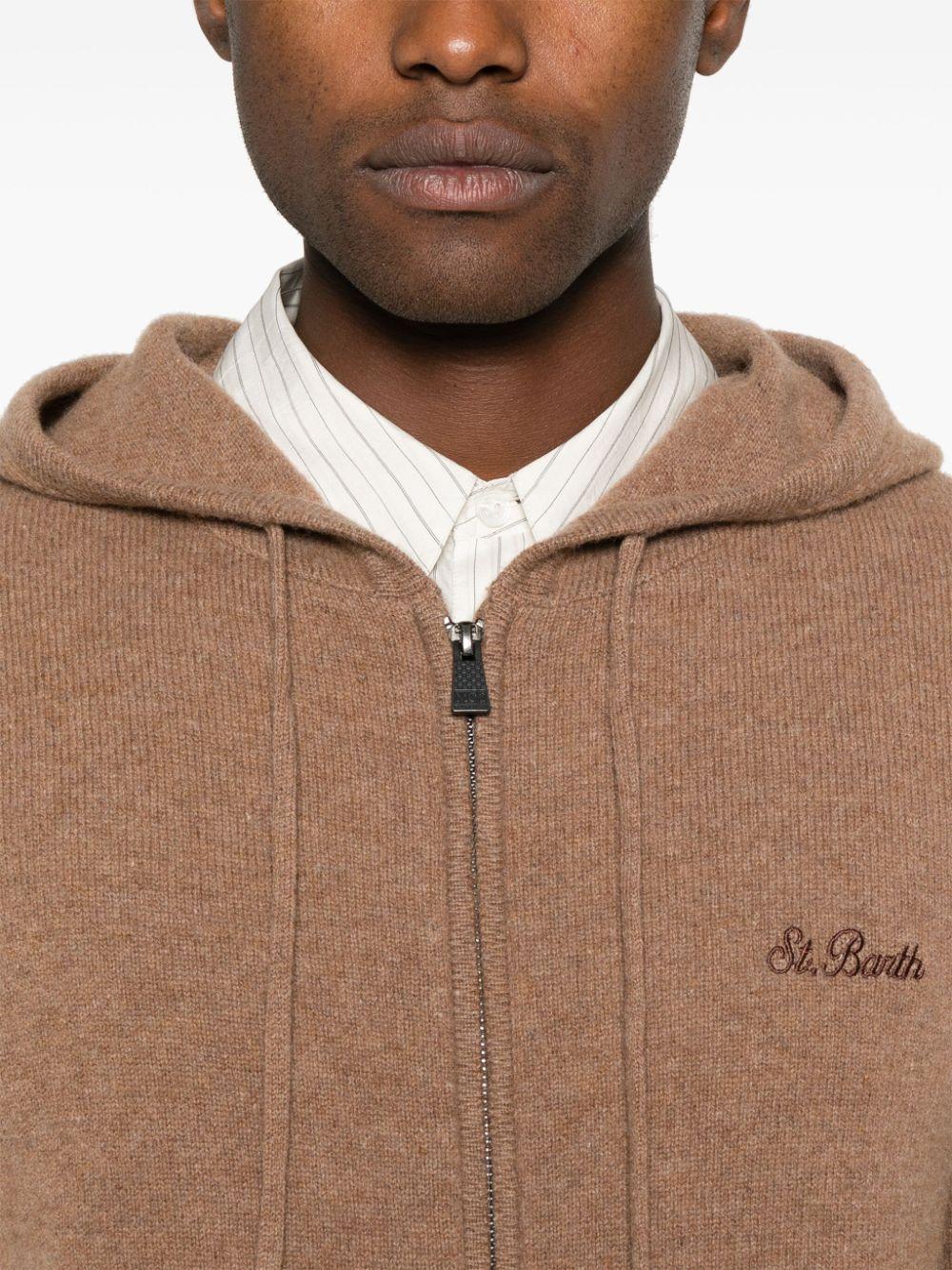 Cardigan notting cammello