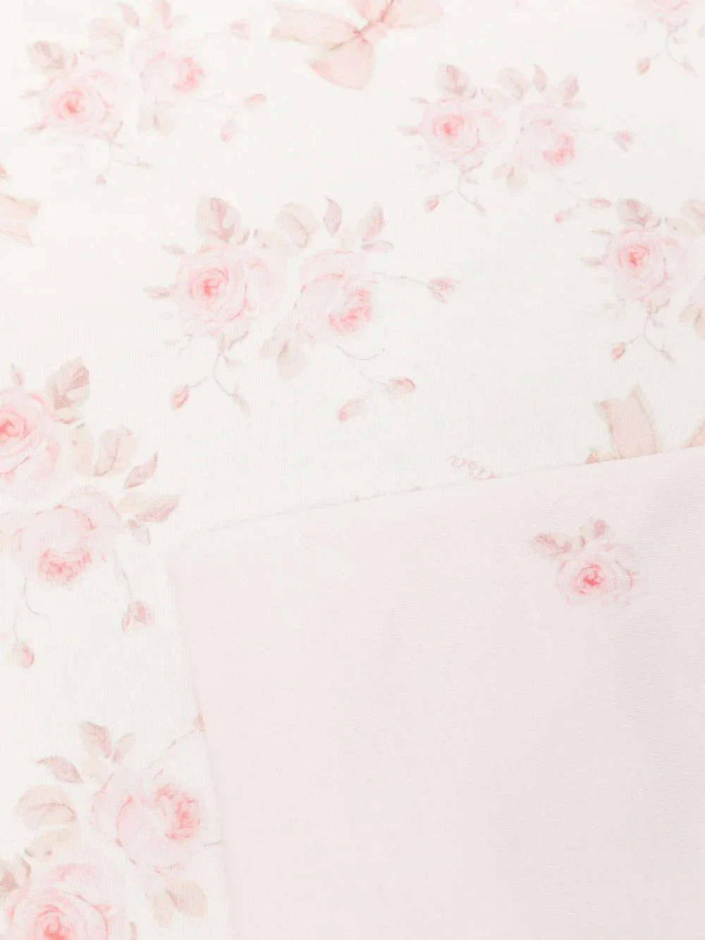 Sacco nanna panna e rosa in cotone biologico con stampa - Preludio Moda