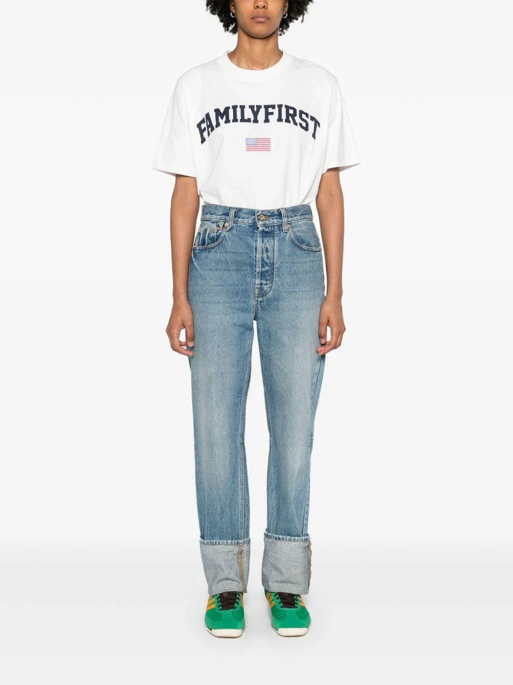 T-shirt bianca Collegio - Preludio Moda