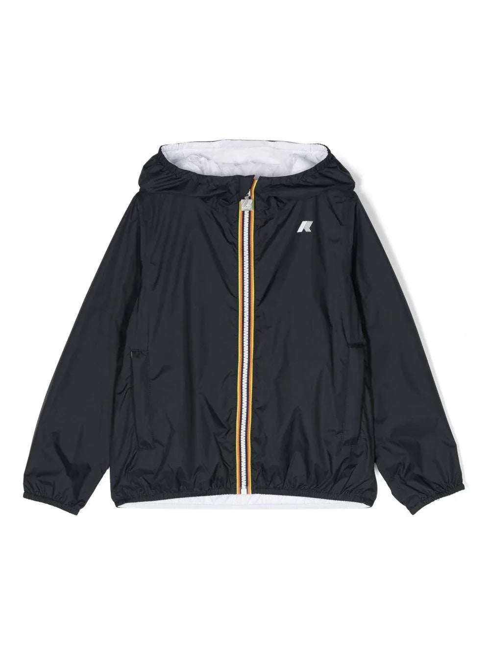 Giubbino jake blu double bianco - Preludio Moda