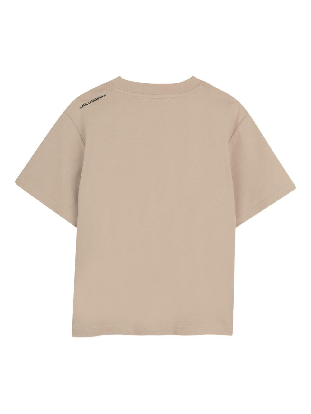 T-shirt con stampa grafica Z31091 211 KARL LAGERFELD KIDS