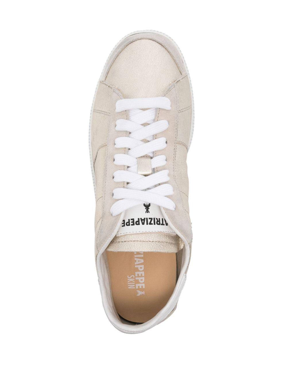 SKIN Sneakers '93 in nappa laminata oro