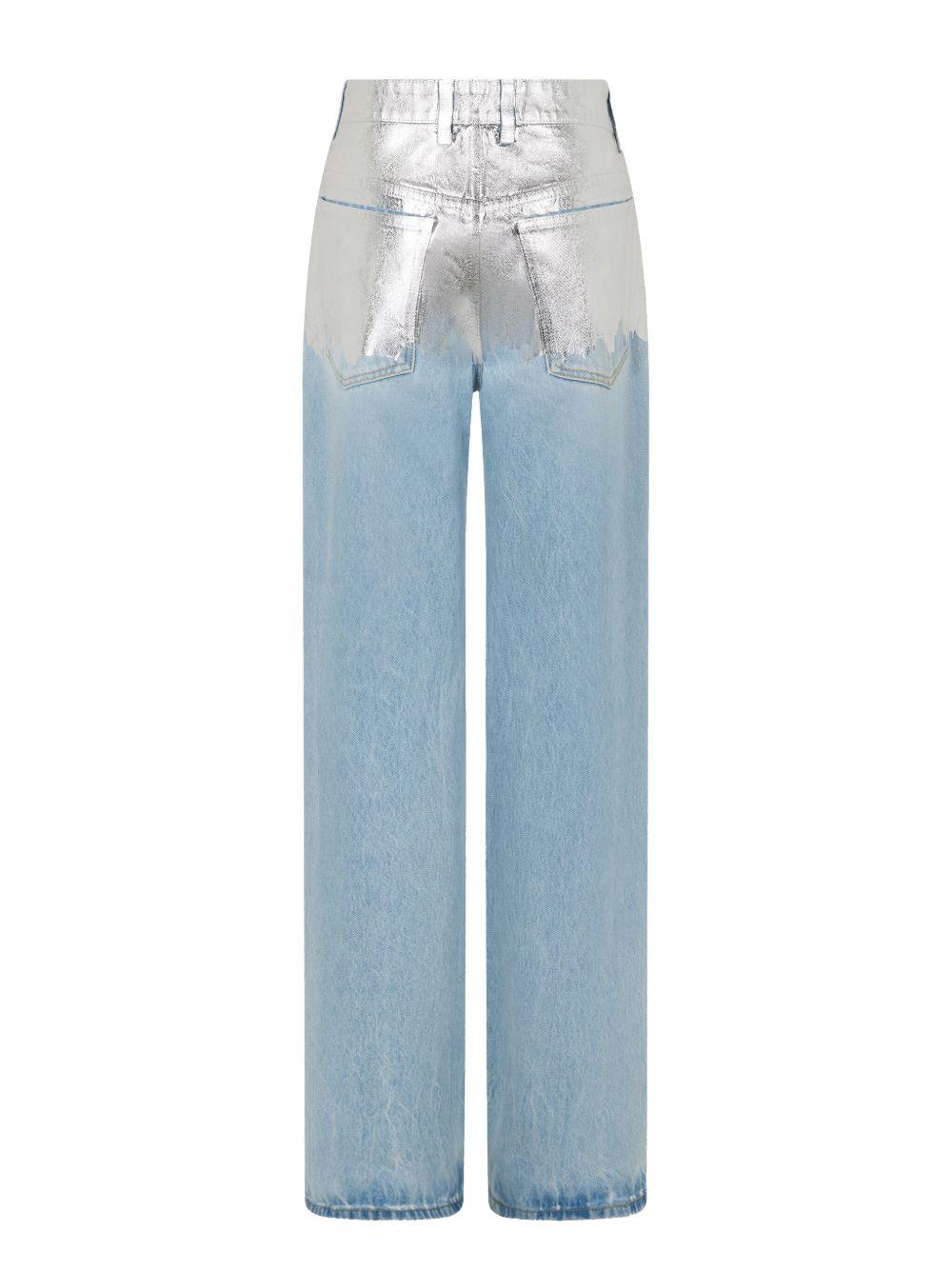 Jeans denim/argento