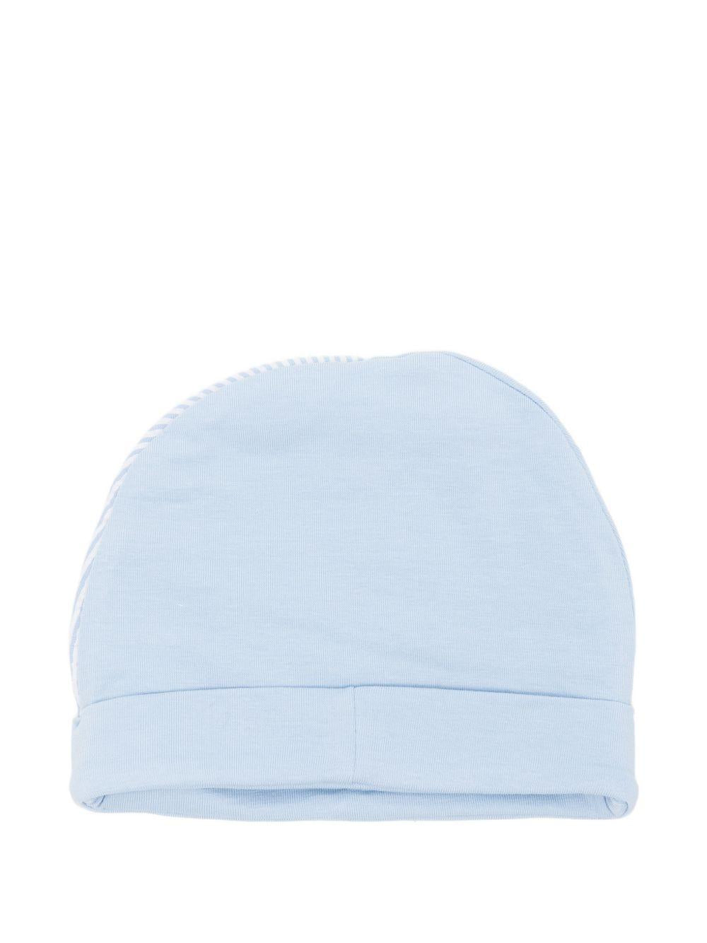 Berretto a righe in cotone E26131 AZZURRO NANAN KIDS