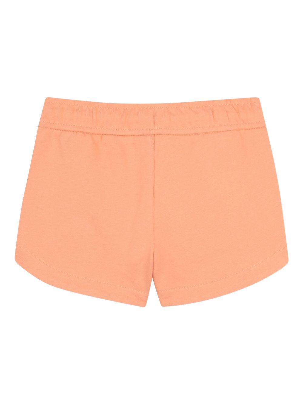 Shorts in cotone organico con coulisse C20846 43A CHLOE KIDS