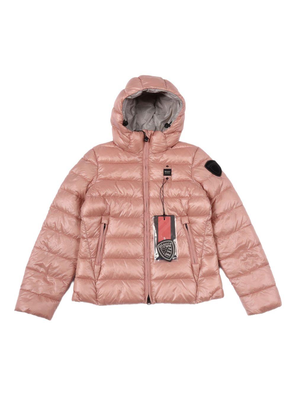 Piumino Caroll con cappuccio rosa chiaro 25WBLGC02391006648 520GG BLAUER KIDS