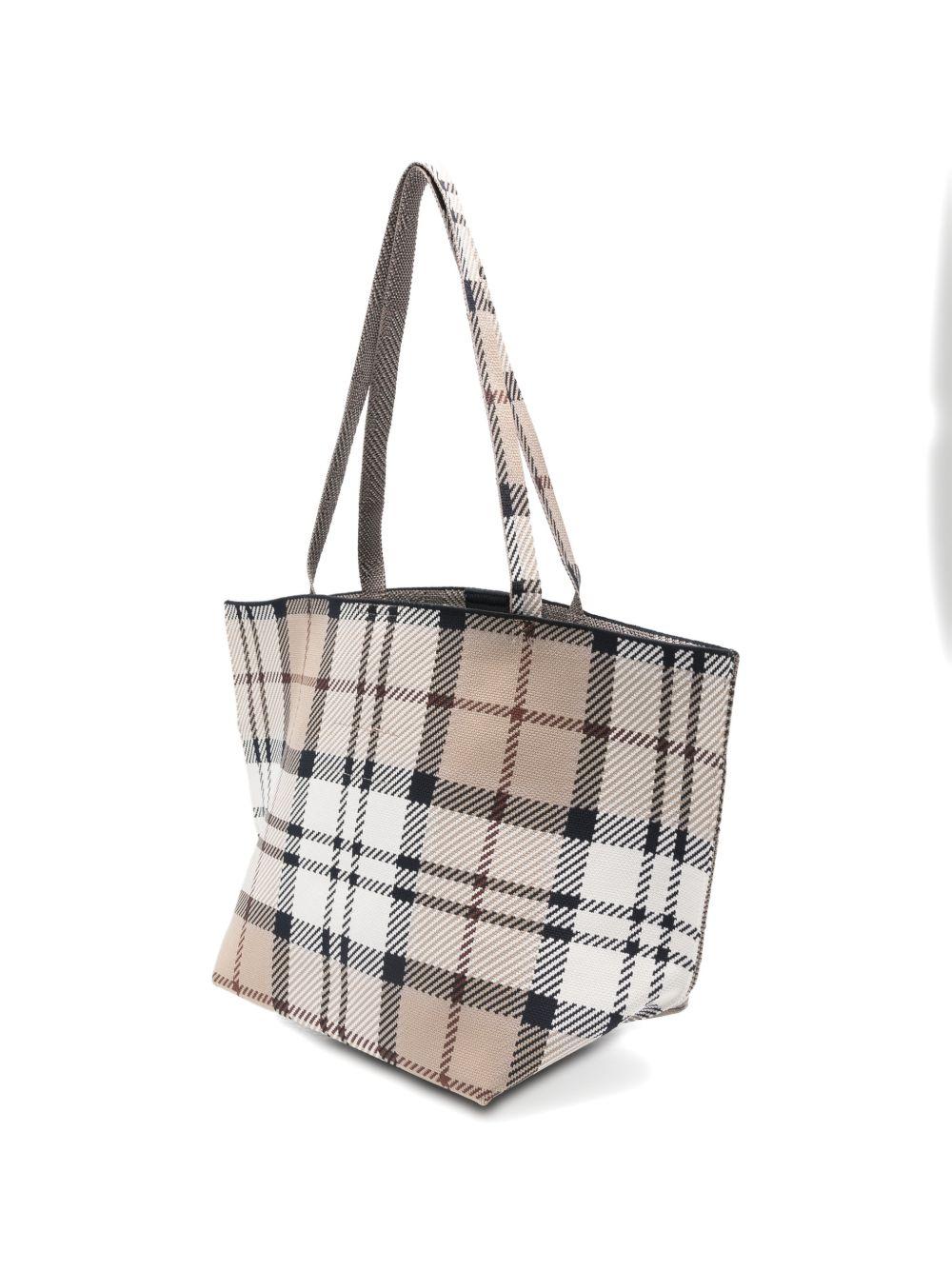 Tote bag a quadri con manici LBA0517 BE71 BARBOUR