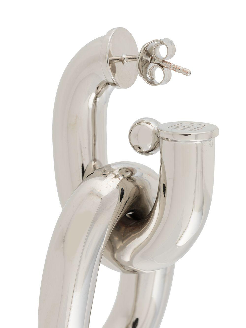 Orecchini catena xl argento
