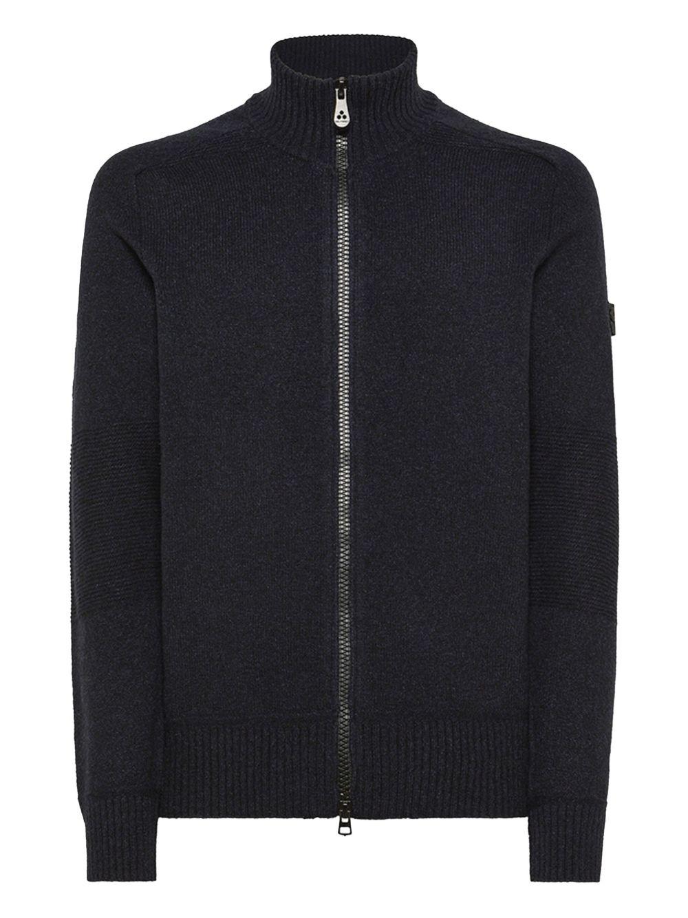 Cardigan badhams 02 blu grafite PEU524899012117 215M PEUTEREY