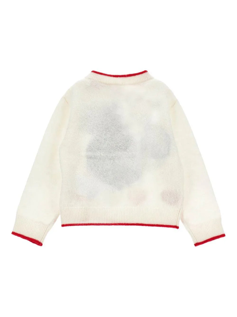Maglione Bianco con Ricamo Minnie - Preludio Moda