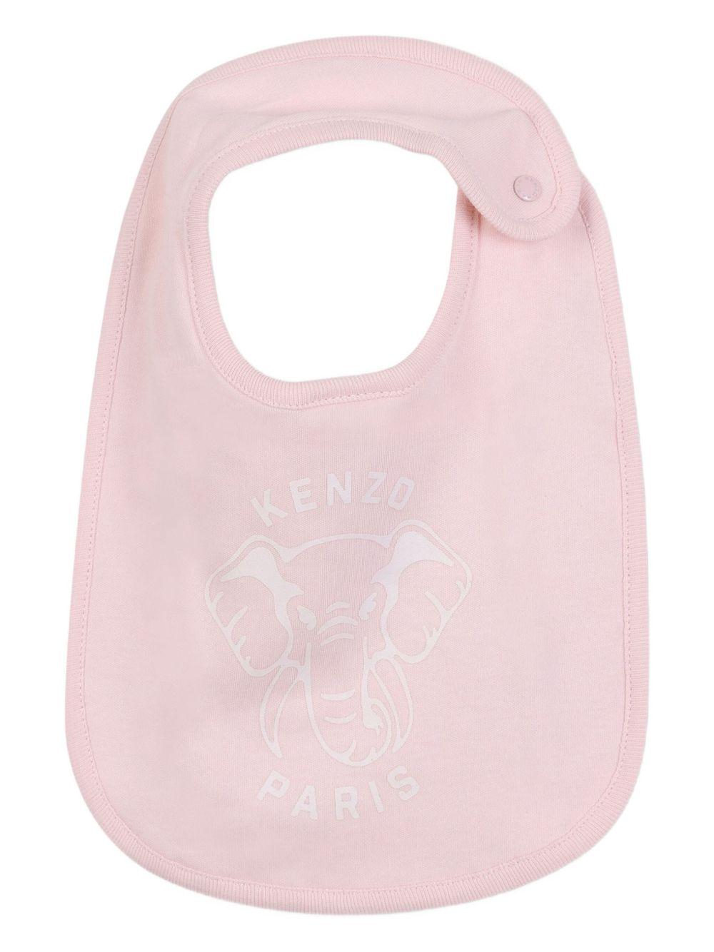 Set Neonato con Stampa Elefante e Cappello Abbinato K61248 47R KENZO KIDS