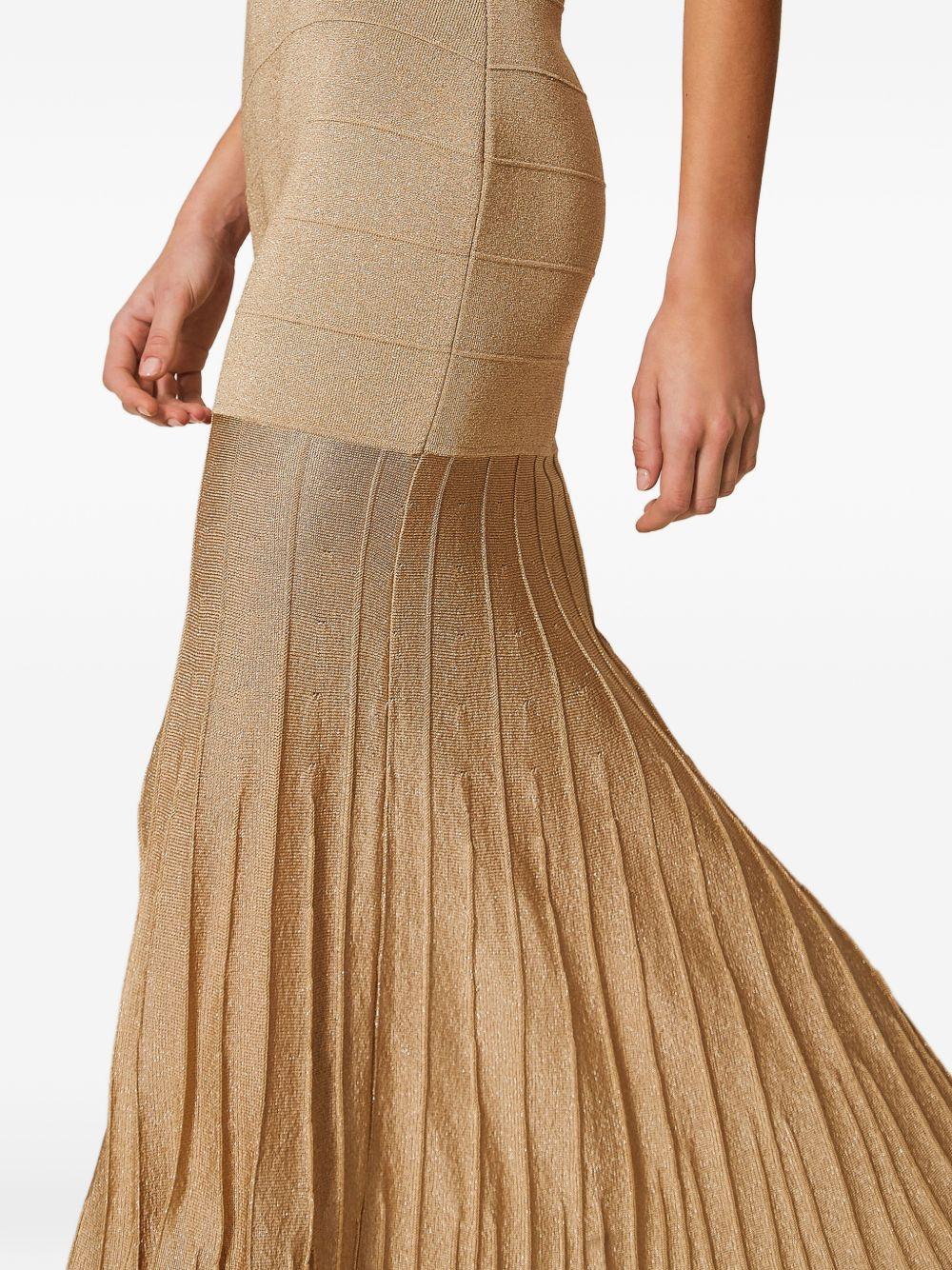 Abito in maglia con scollo cut-out 261TP3123 13372 TWINSET