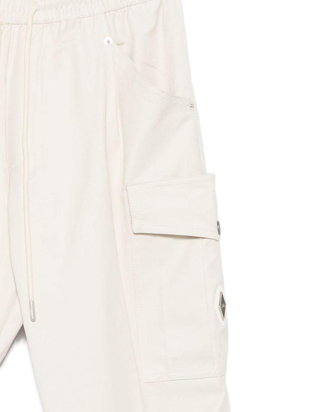 Pantaloni in cotone con coulisse XP3375 PANNA YES LONDON