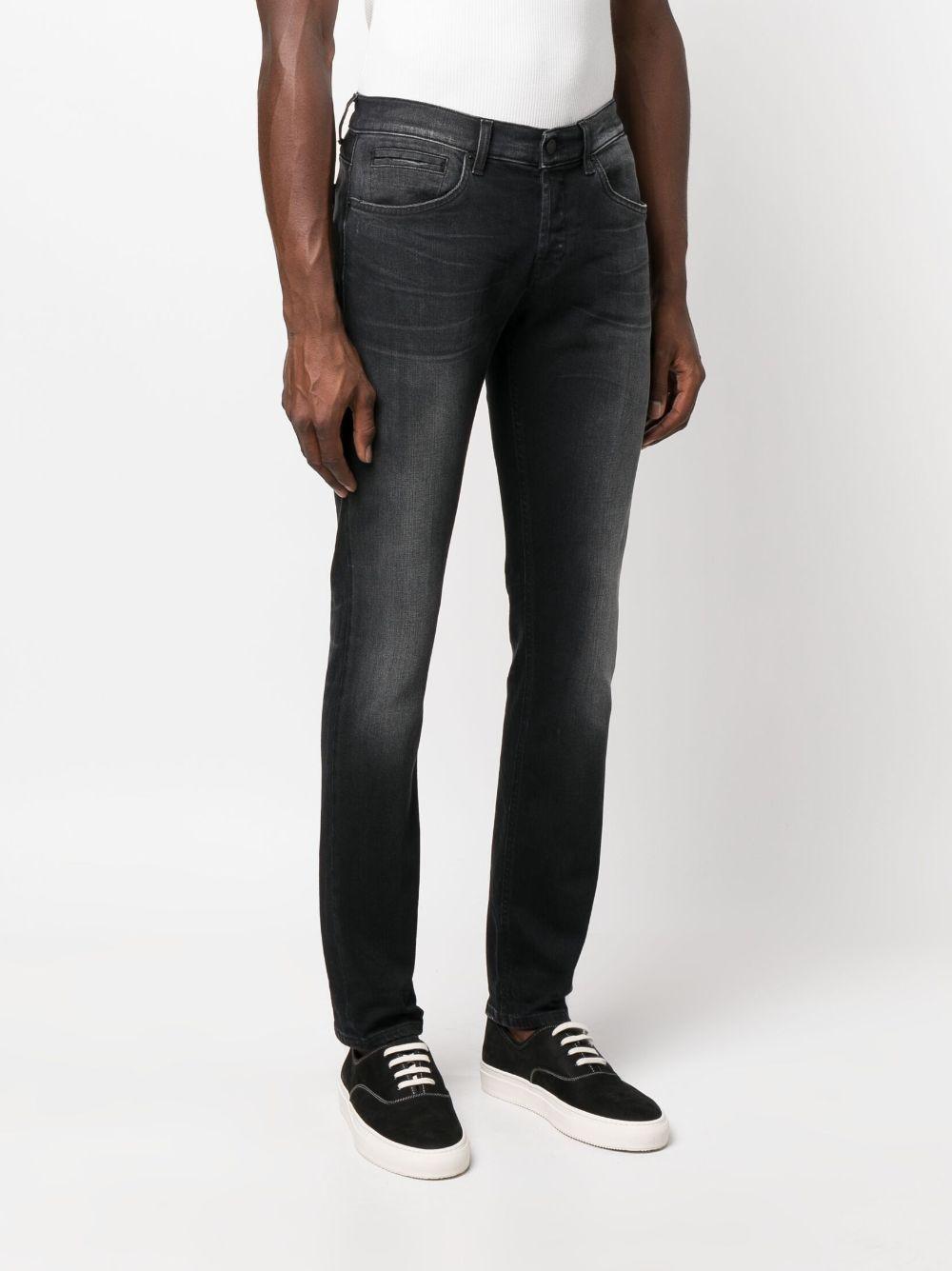 Jeans Ritchie Skinny Uomo Nero Cotone