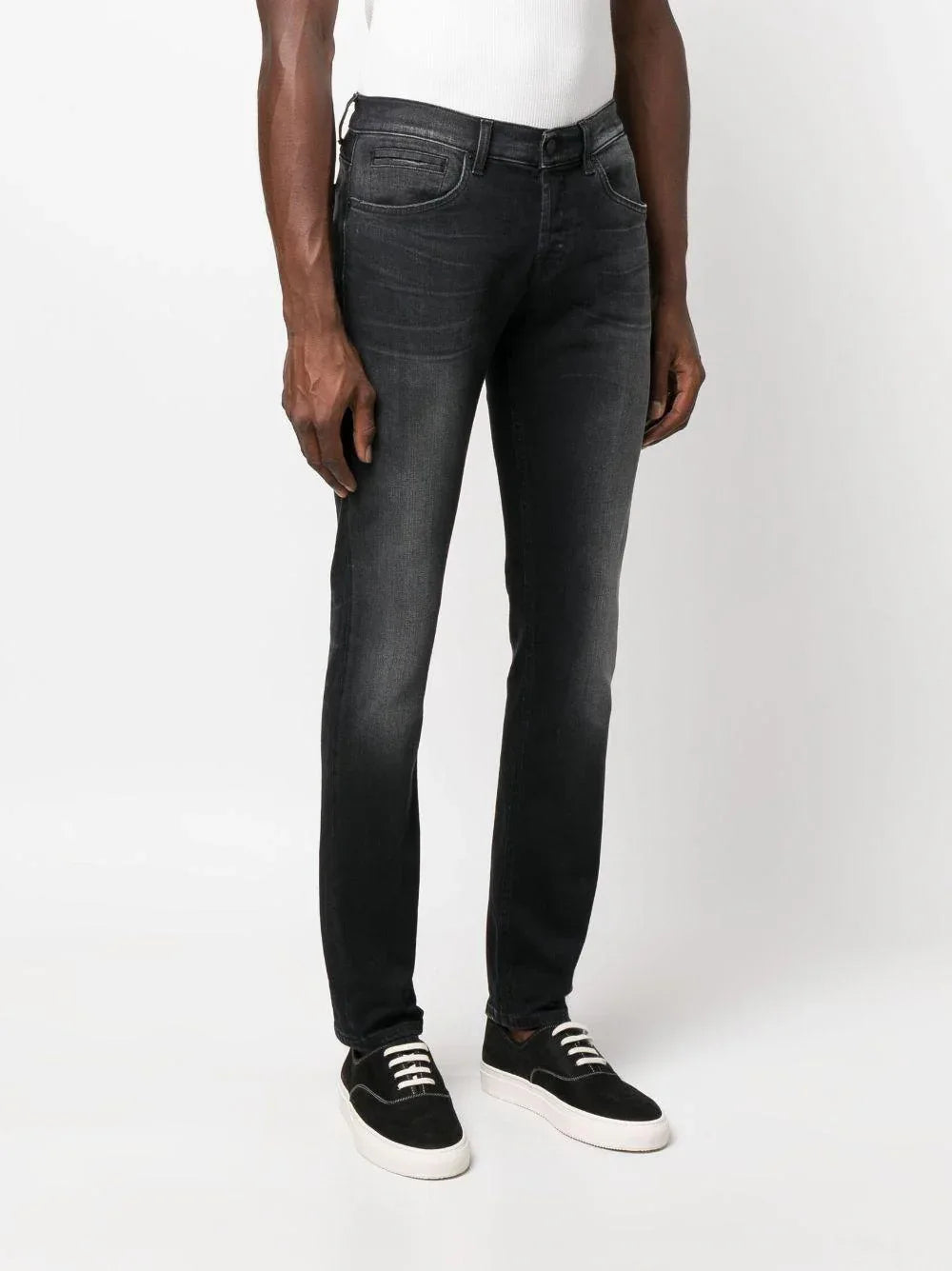 Jeans Ritchie Skinny Uomo Nero Cotone - Preludio Moda
