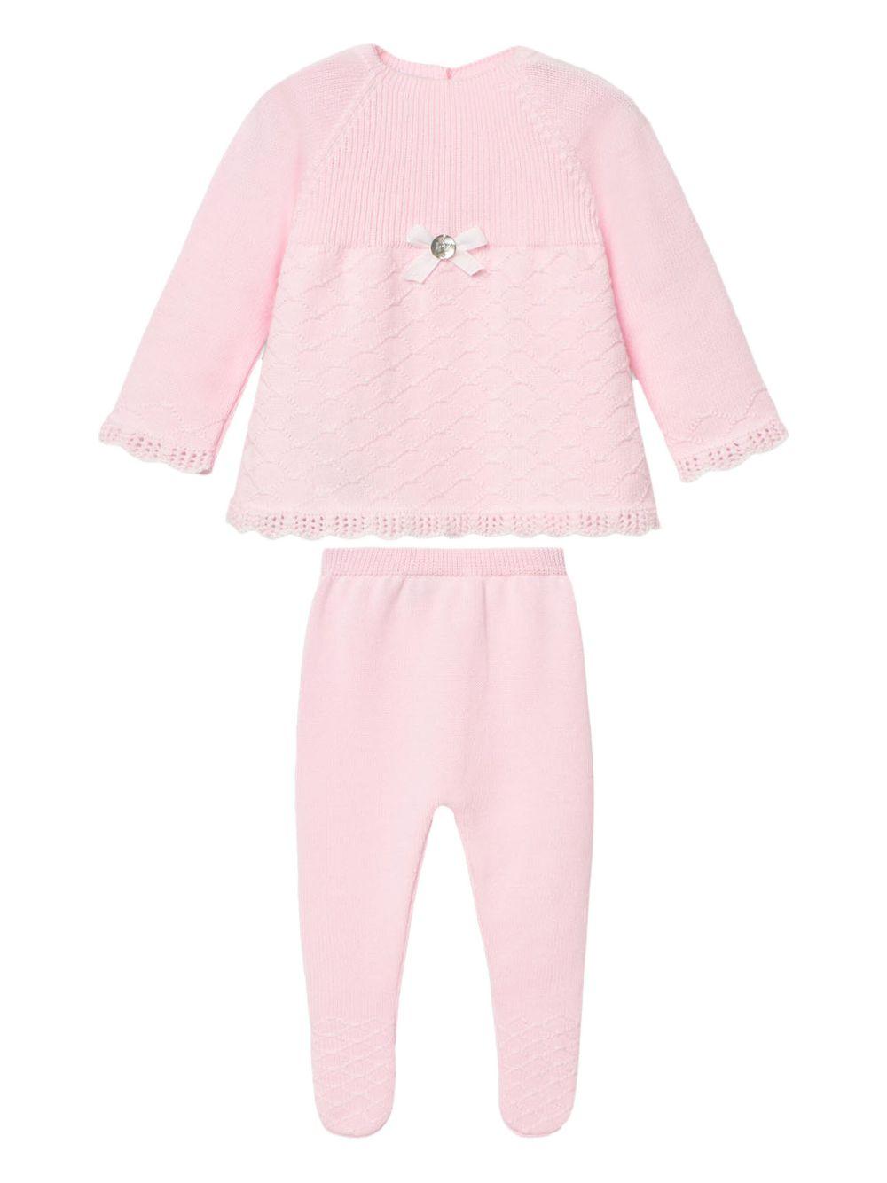 Completo in maglia rosa neonata (2pz) 103122696 3701H82 PAZ RODRIGUEZ KIDS