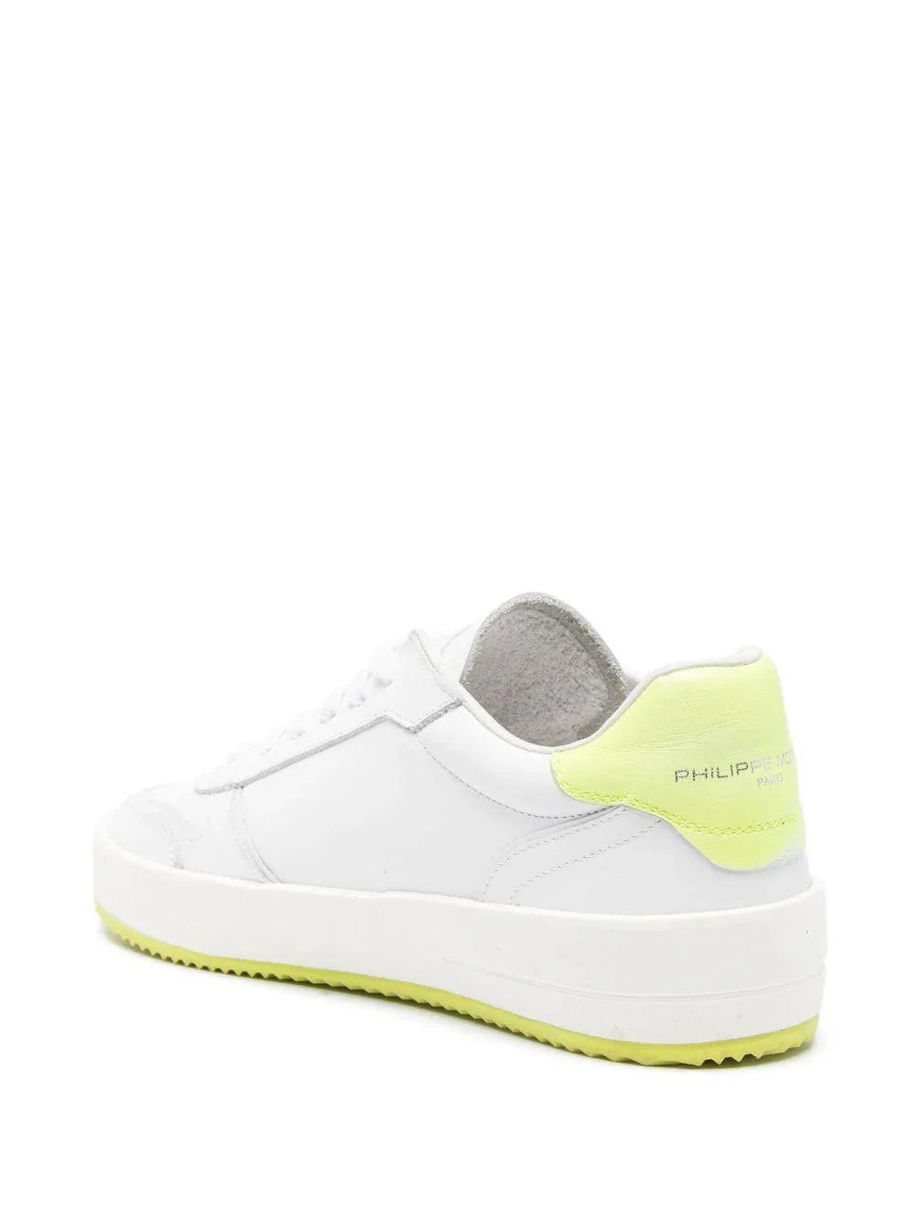 Sneakers Nice bianche/lime uomo - Preludio Moda