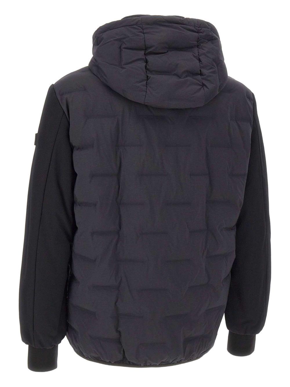 Giacca nero con quilting quadrato PEU520601191802 215NR PEUTEREY