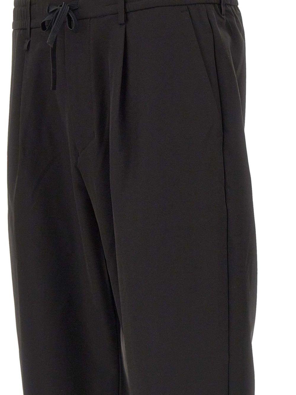 Pantaloni affusolati con coulisse 50539085 001 BOSS