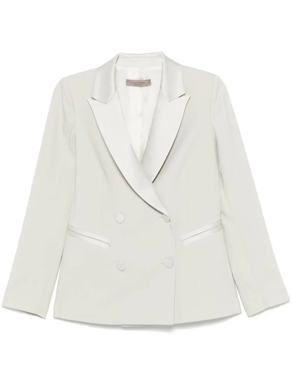 Giacca doppiopetto verde giada - Preludio Moda