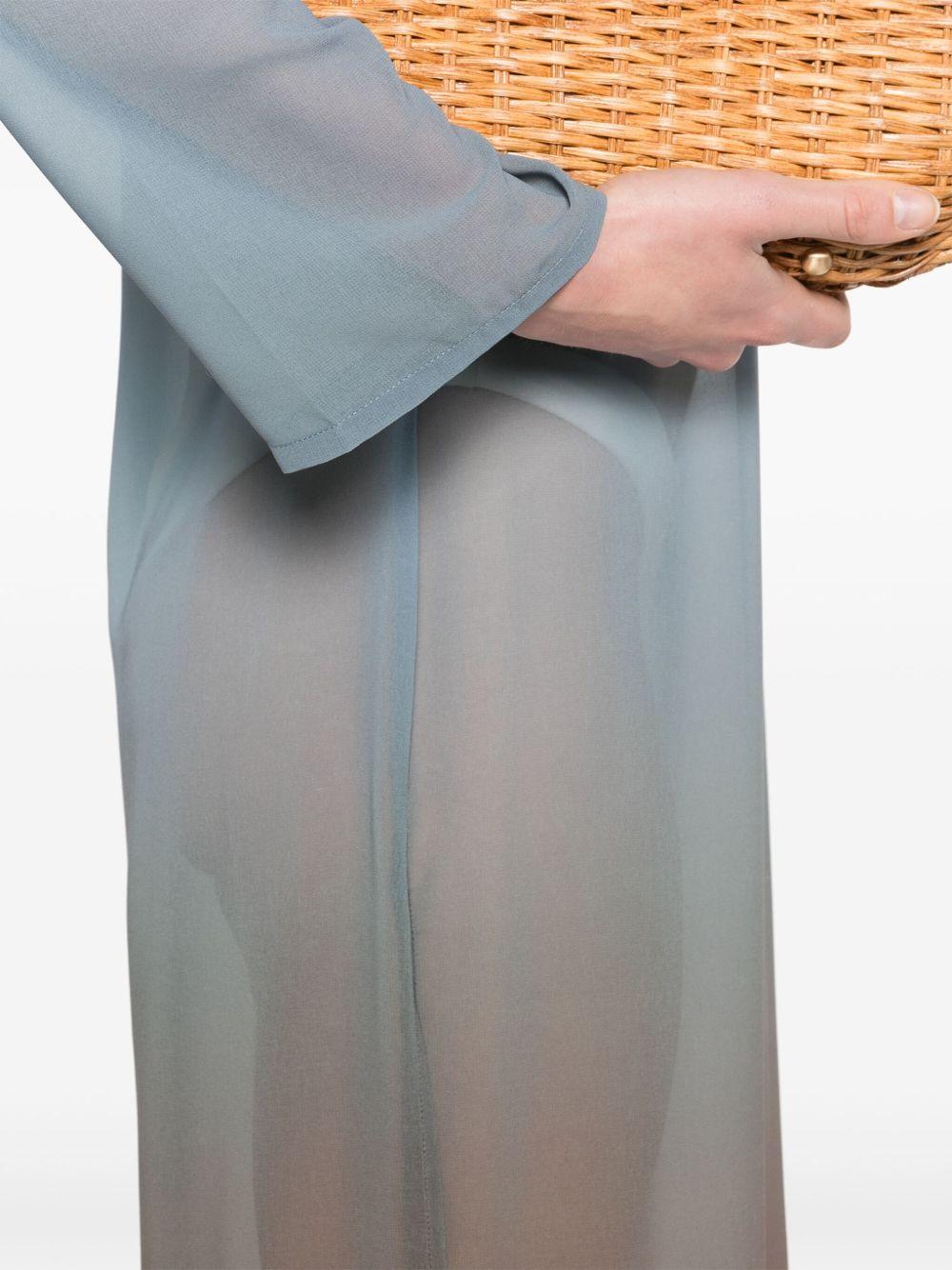 Copricostume Agatha tie-dye azzurro