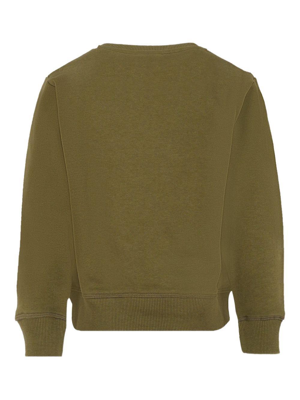 Felpa con Logo Ricamato - Preludio Moda