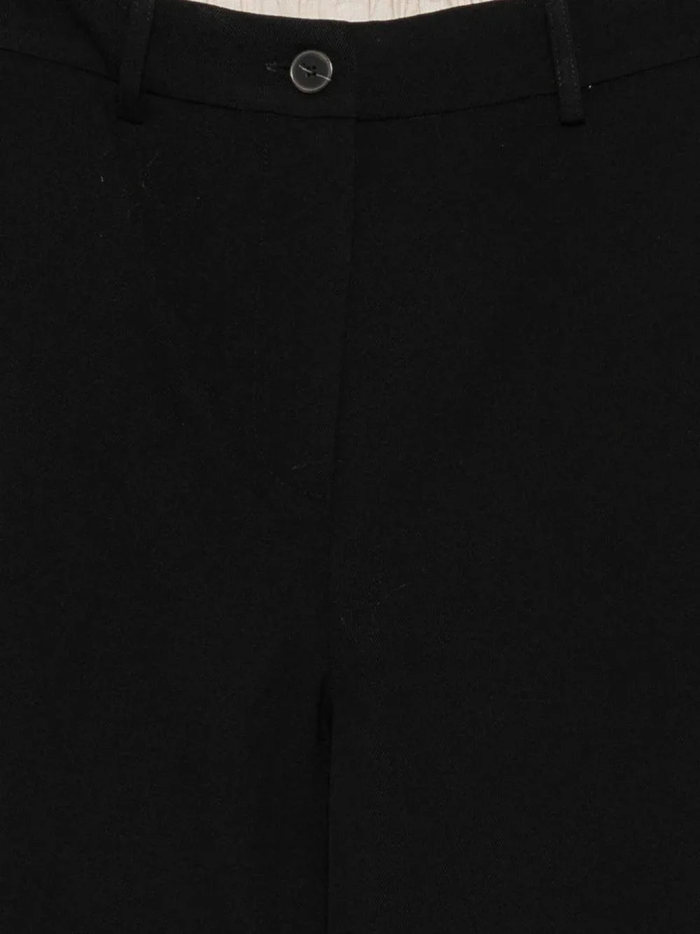 Pantaloni neri con piega stirata - Preludio Moda