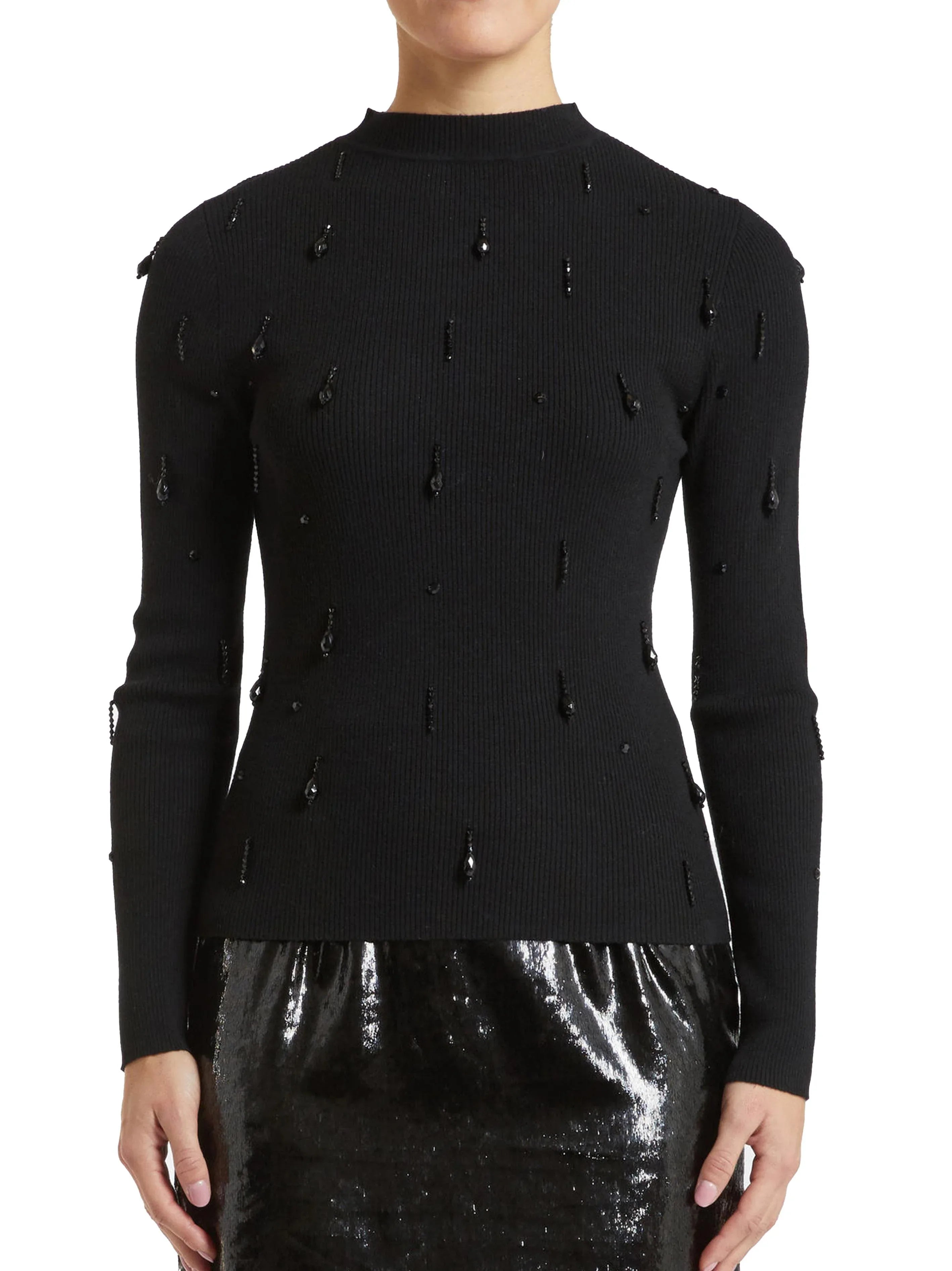 Maglia Apollo nera - Preludio Moda