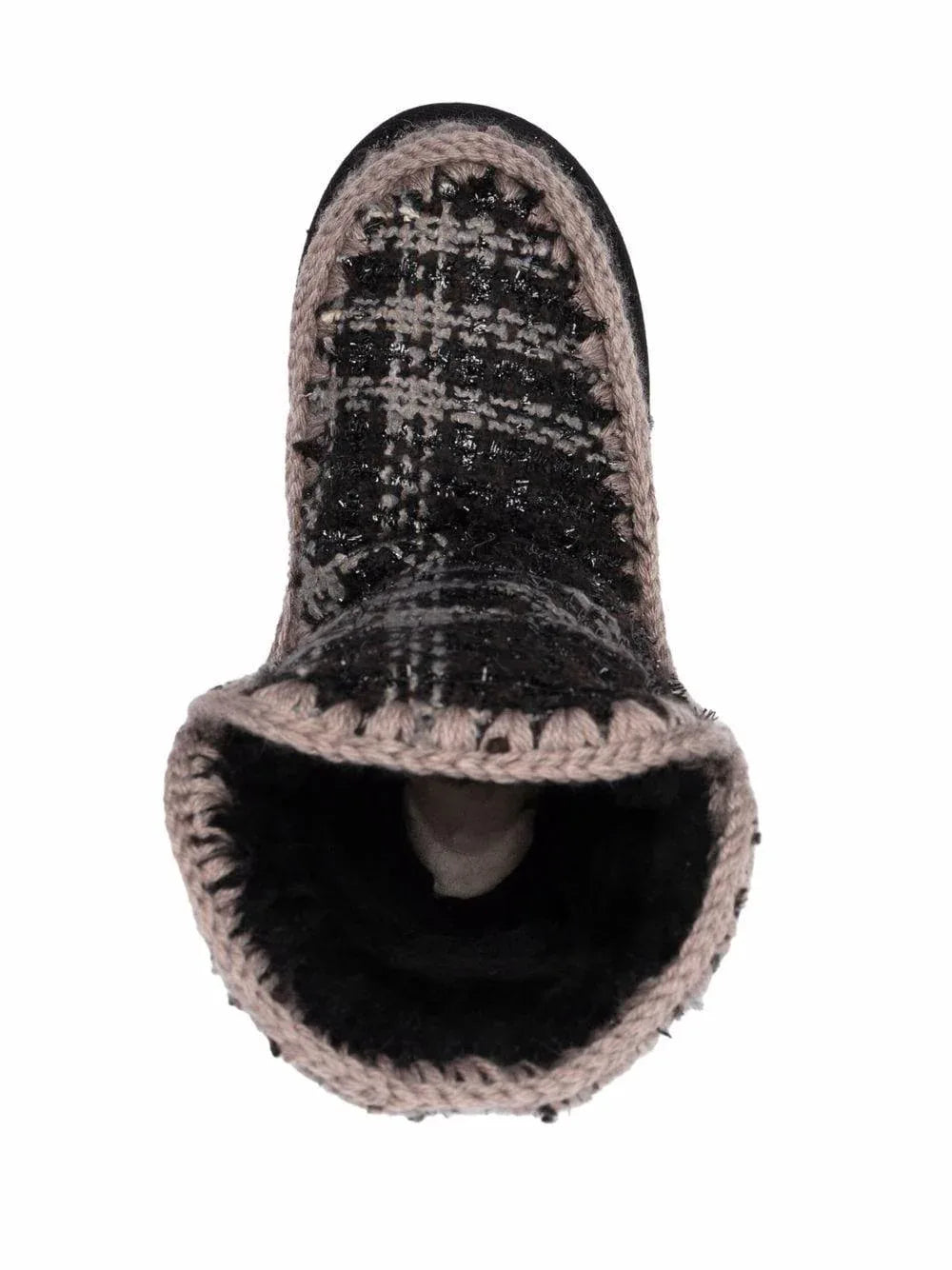 Stivale Eskimo 24 inserti lurex nero - Preludio Moda