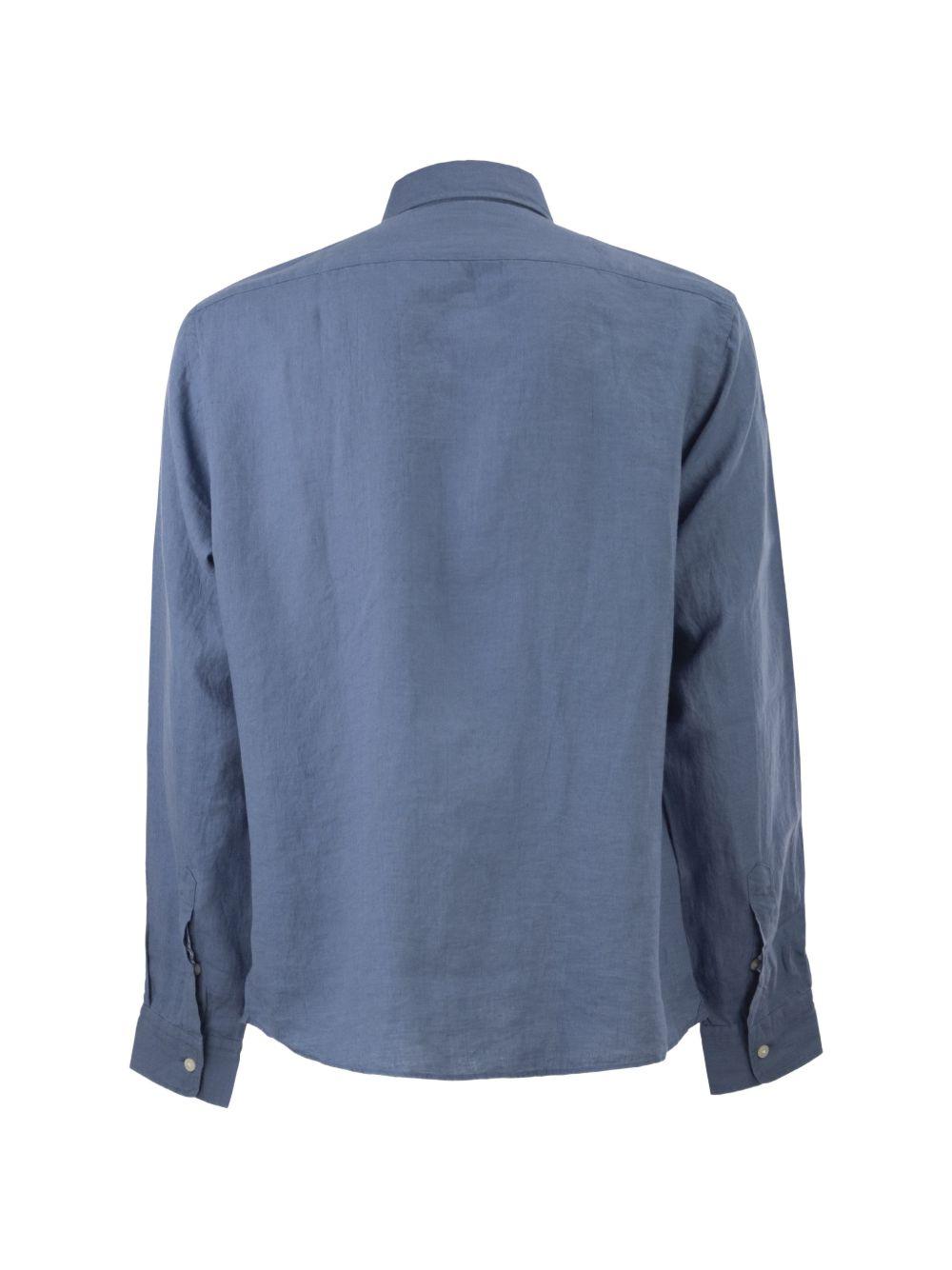 Camicia in cotone con colletto button down 50556077 459 BOSS