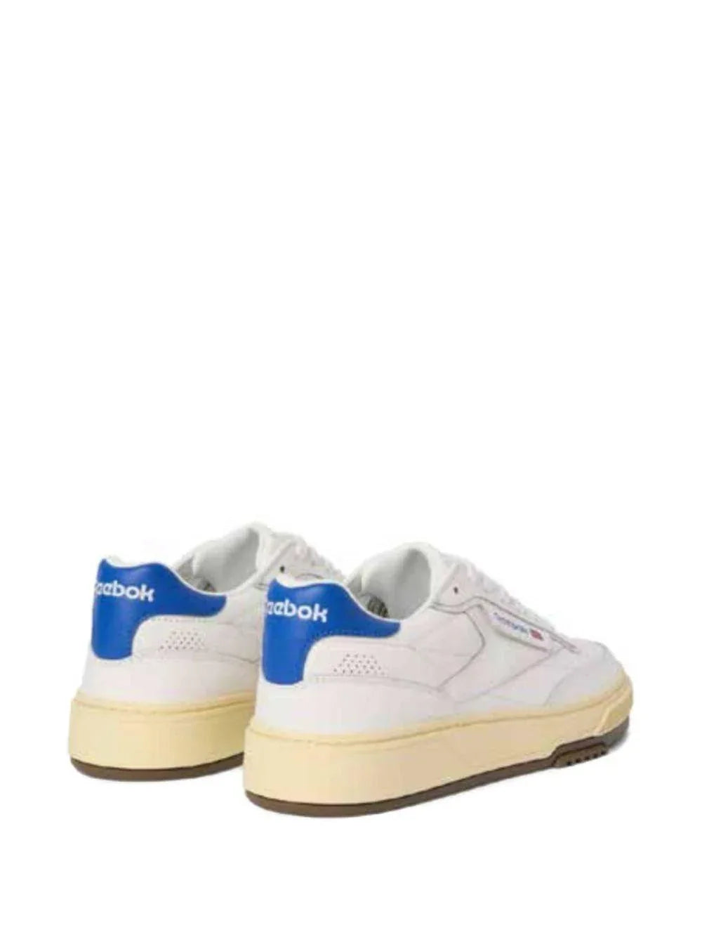Sneakers club c ltd bianca dettagli bluette - Preludio Moda