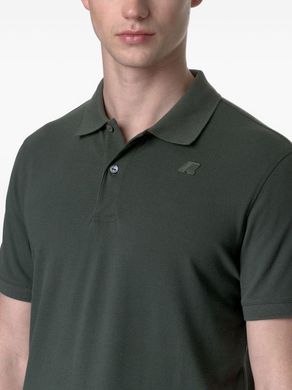 Polo amedee pique verde