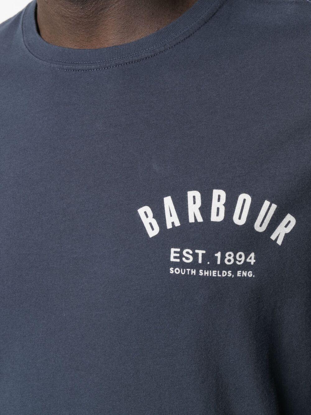 T-shirt in cotone con logo MTS0502 NY31 BARBOUR