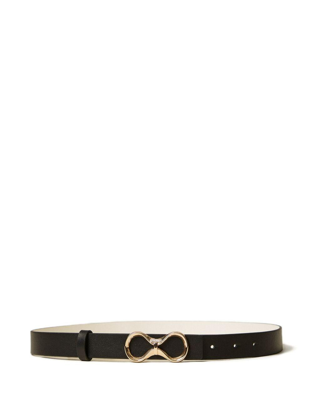 Cintura sottile con fibbia a otto 261TA4440 10180 TWINSET