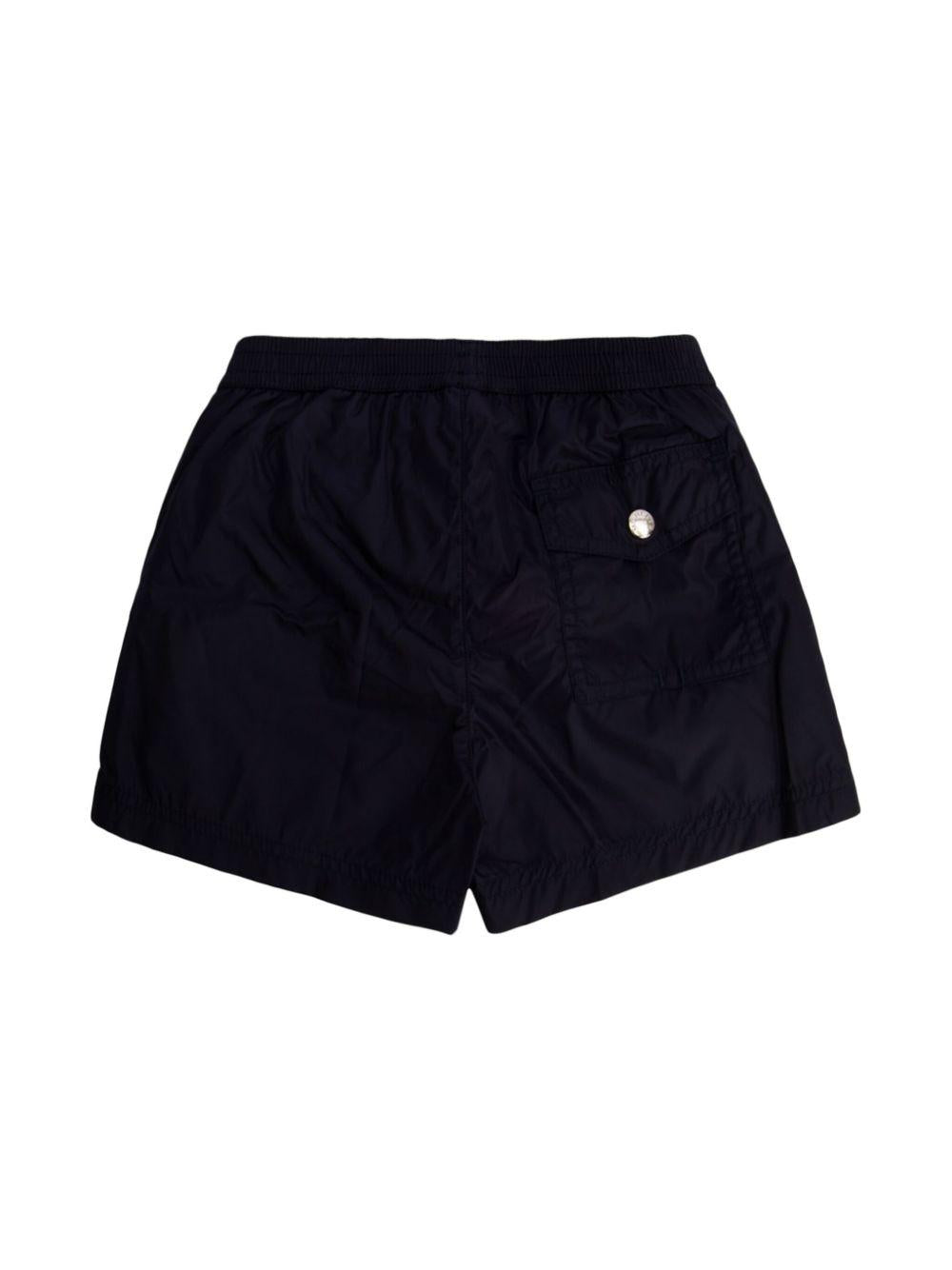 Costume da bagno con bande laterali L19512C0000453326 742 MONCLER KIDS